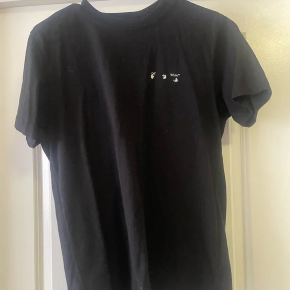 Off-White Black Graphic T-Shirt